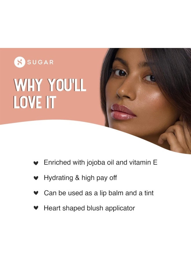 شوجر كوزماتيكس ملمع شفاه وقت التألق -  الأميرة أورورا بيج ذهبي بلمعان - . جرام - ملمع شفاه عالي اللمعان بزيت الجوجوبا - Image 4