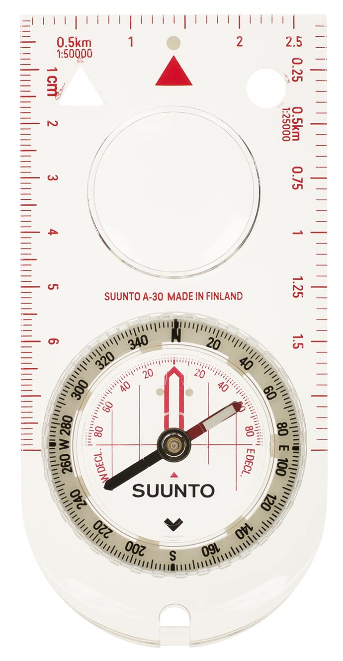 SUUNTO A-30 NH USGS Compass, Black - Image 1