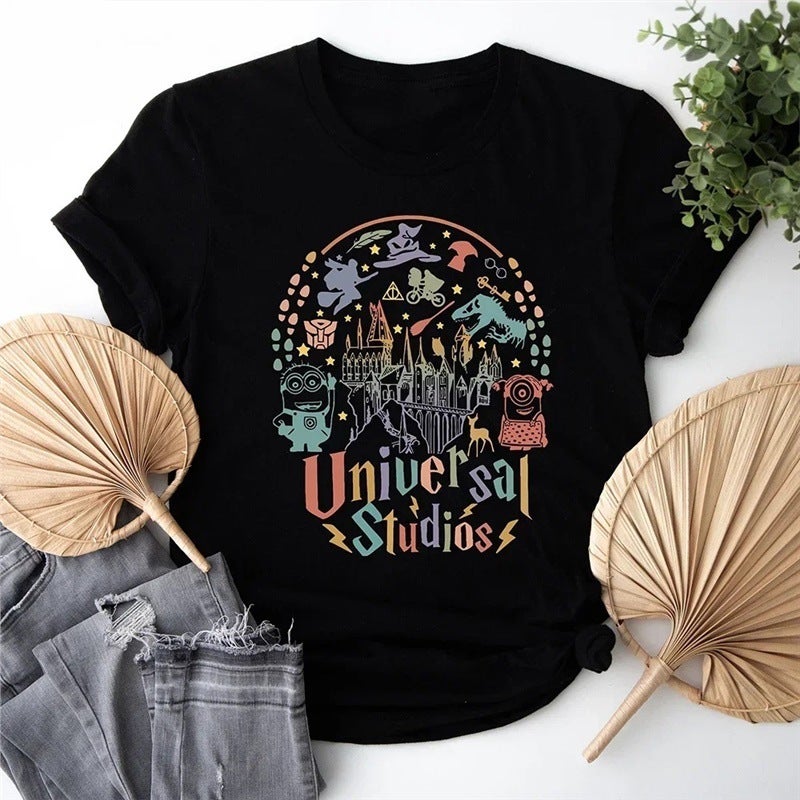 Universal Studios Orlando Shirt Vintage Short Sleeve Trendy - Image 4