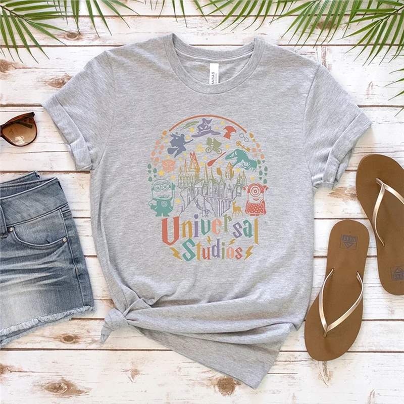 Universal Studios Orlando Shirt Vintage Short Sleeve Trendy - Image 5