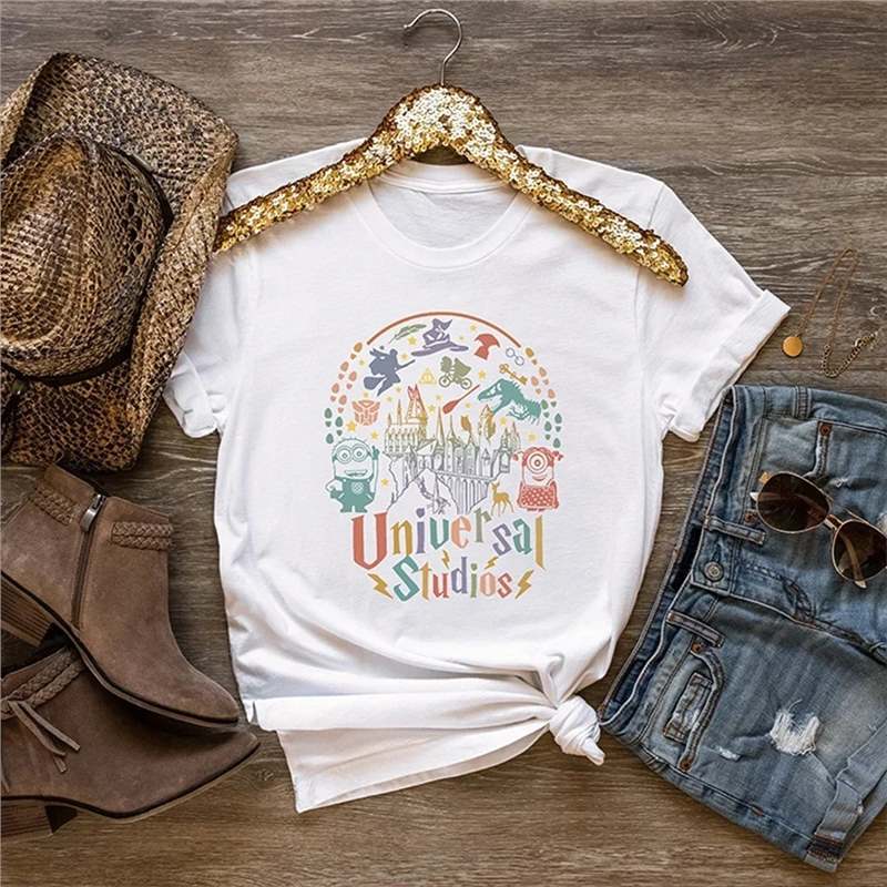 Universal Studios Orlando Shirt Vintage Short Sleeve Trendy - Image 3
