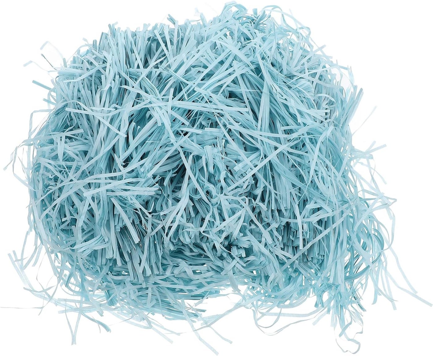 Long lasting universal build DOITOOL Raffia Grass Paper Shreds 500g Sky Blue Packing Case Filling Shreds Crinkle Cut Paper Filler for Boxes Basket Stuffing Wrapping Supplies for Party and Holiday Pack
