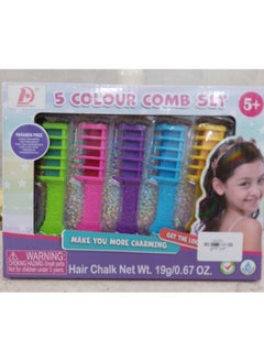 5 Color Comb Set - Make You More Charming - Paraben Free - Ages 5+