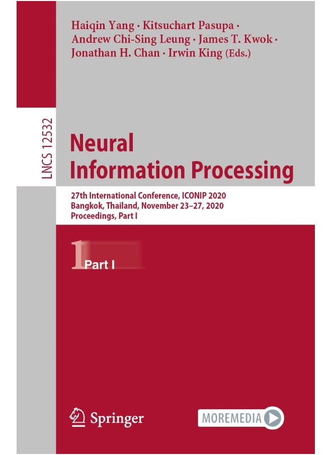Neural Information Processing: 27th International Conference, ICONIP 2020, Bangkok, Thailand, November 23-27, 2020, Proceedings, Part I 
