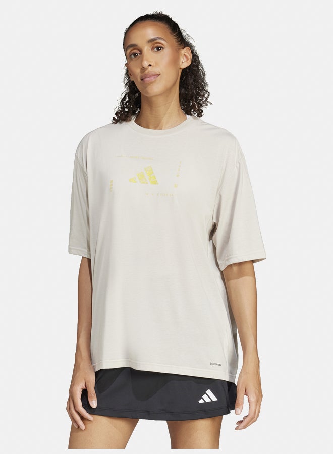 Adidas climacool training women's graphic t-shirt - Image 1