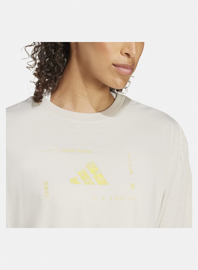 Adidas climacool training women's graphic t-shirt - Image 3