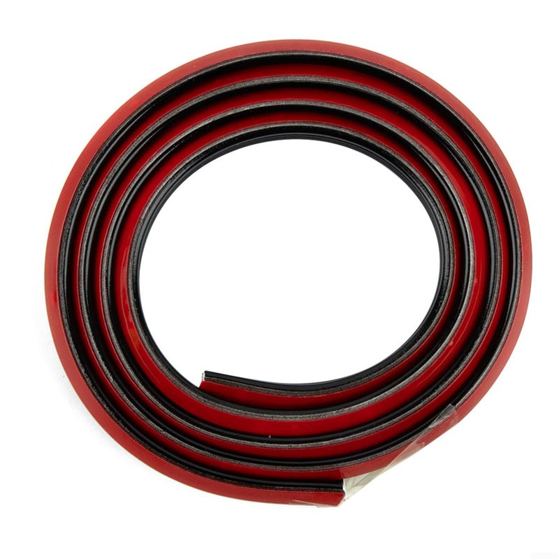 لوح القاعدة من PVC الأسود 12 مم × 9 مم طول 1 متر مقاوم للماء والزيت زاوية إطار الباب والجدار للديكور - Image 2