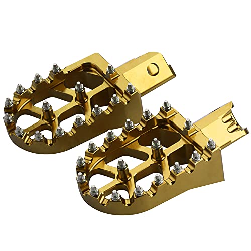 MWMNUN Foot pegs- Dirt Pit Bike Footpegs Compatible with CRF50 CRF70 CRF110 XR50 XR70 XR110 Pit Bike Chinese Stomp Lucky MX Tao Tao Coolster Orion WPB Thumpstar Demon X Bosuer KAYO Piranha M2R - Image 2