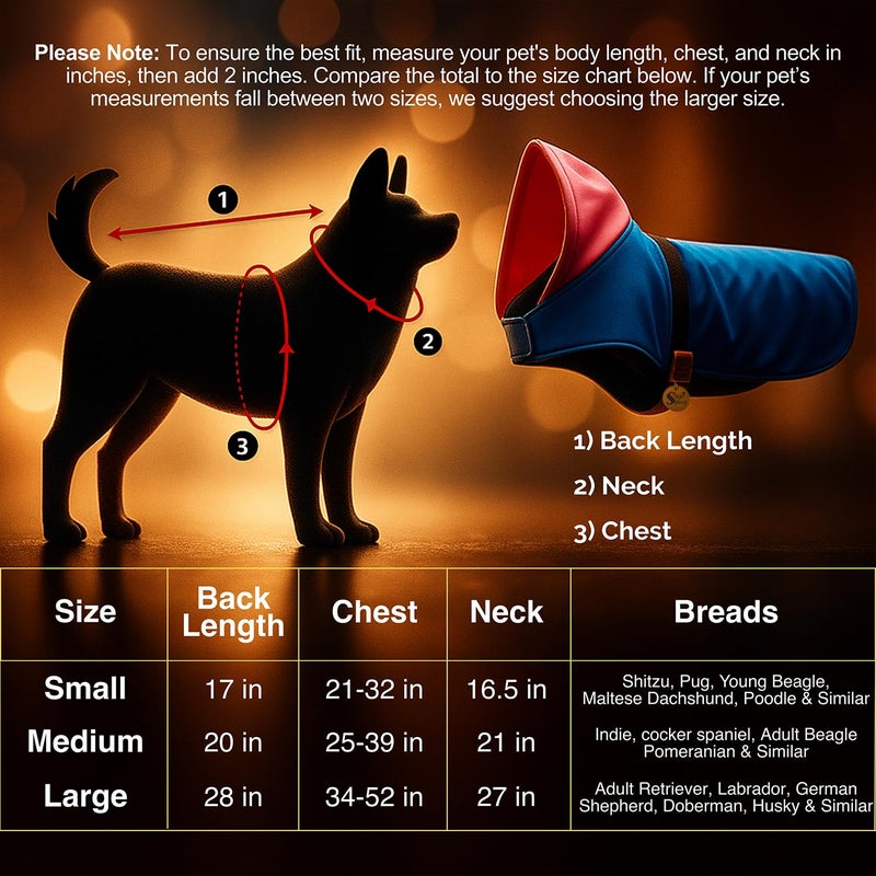 Sage Square Dog Raincoat | Waterproof Pet Jacket with Hood & Leash Hole | Lightweight & Breathable Fabric | Adjustable Strap | Coat Protects Against Rain, Mud, Ticks & Fleas (20Inch) (Medium) - Image 4