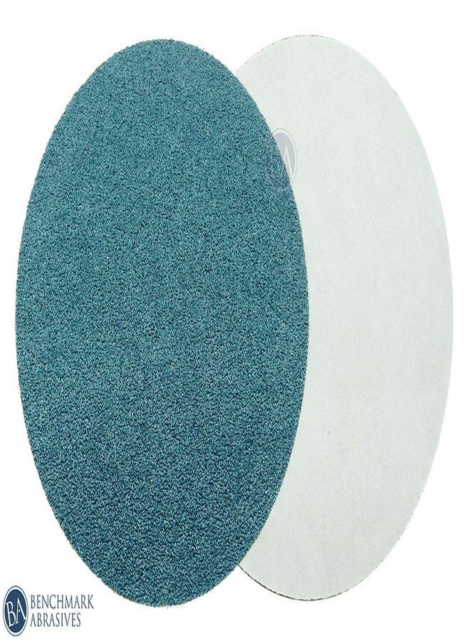 كاشطة القياس أقراص صنفرة بدون ثقوب من Benchmark Abrasives PSA Gold مقاس 6 بوصات مع حبيبات زركونيا، ورق صنفرة مداري للسيارات - قرص صنفرة ذاتي اللصق مقاس 6 بوصات - مزج الأسطح (عبوة من 10 قطع)، 36 حبيبة - Image 3