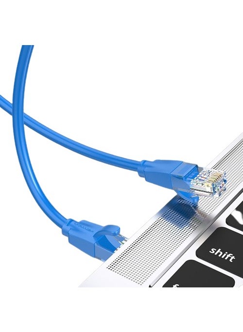 Hiqonic Li Cat6 1000MBPS Ethernet Internet Data RJ45 Cable 1.5 Meters Blue Cable  - Image 3