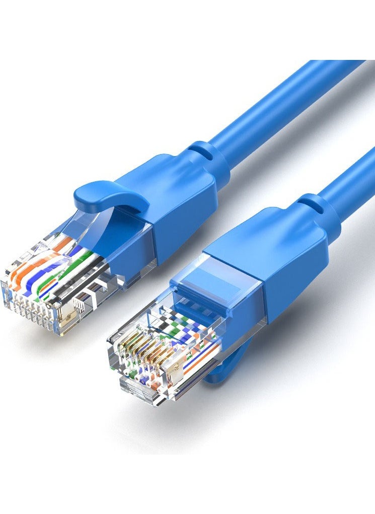 Hiqonic Li Cat6 1000MBPS Ethernet Internet Data RJ45 Cable 1.5 Meters Blue Cable  - Image 1