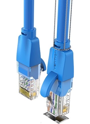 Hiqonic Li Cat6 1000MBPS Ethernet Internet Data RJ45 Cable 1.5 Meters Blue Cable  - Image 5
