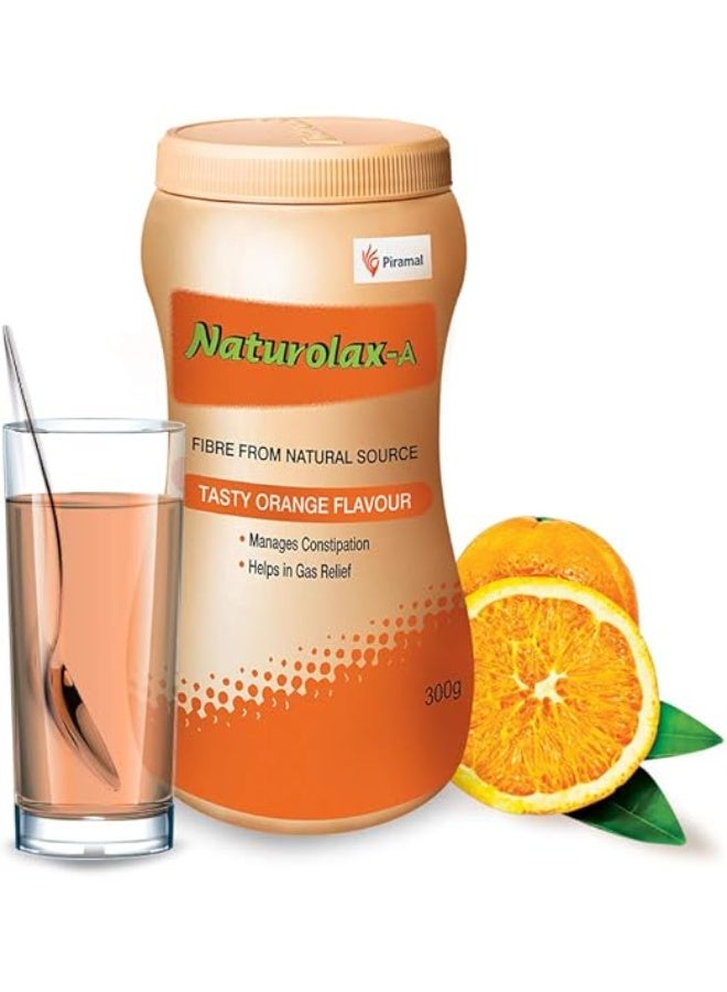 مسحوق قشر إيزابغول من ناتورلاكس - برتقال 300 غرام - Image 3