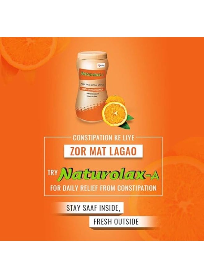 مسحوق قشر إيزابغول من ناتورلاكس - برتقال 300 غرام - Image 5