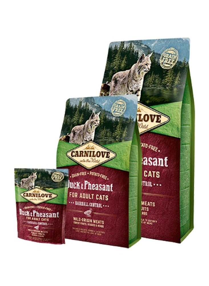 CARNILOVE Carnilove Duck & Pheasant Dry Food For Cats 2 kg 