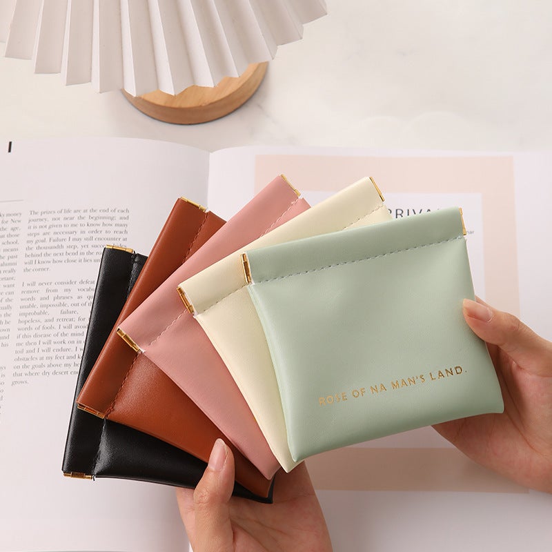 Shrapnel Cosmetic Bag Automatic Closing Storage Bag Cable Earphone Data Cable Protective Case Portable Mini Coin Purse - Image 2