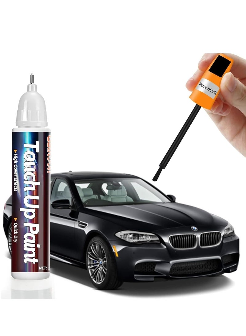LIMOS Touch Up Paint for Cars, Black Car Paint Scratch Repair, Two-In-One Car Touch Up Paint Fill Paint Pen, Quick & Easy Solution to Repair Minor Automotive Scratches 0.8 fl oz - Image 1