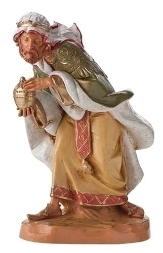Fontanini by Roman, King Gaspar, 7.5" Collection, Nativity Figure, Made in Italy - Image 4