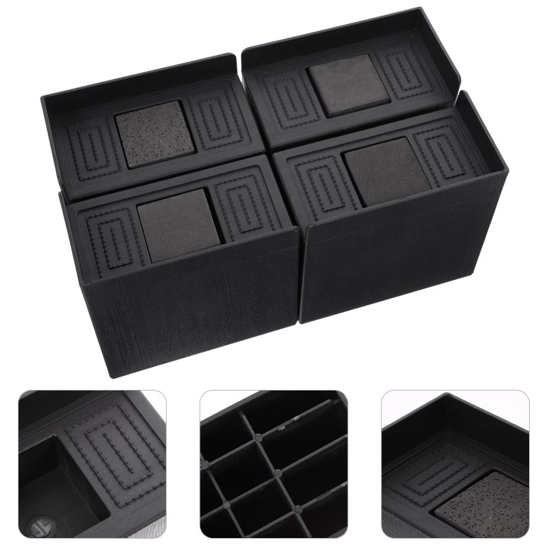 4pcs Bed Risers Heavy Duty Protectors Bed Couch Lifters for Sofa Table Washing Machine - Image 5