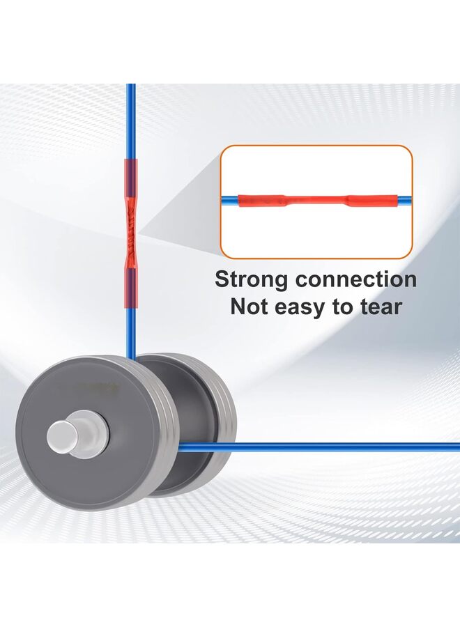 Heat Shrink Tubing,Electrical Wire Cable Wrap Assortment Electric Insulation Heat Shrink Tube Kit with Box (Size : 560PCS) - Image 4