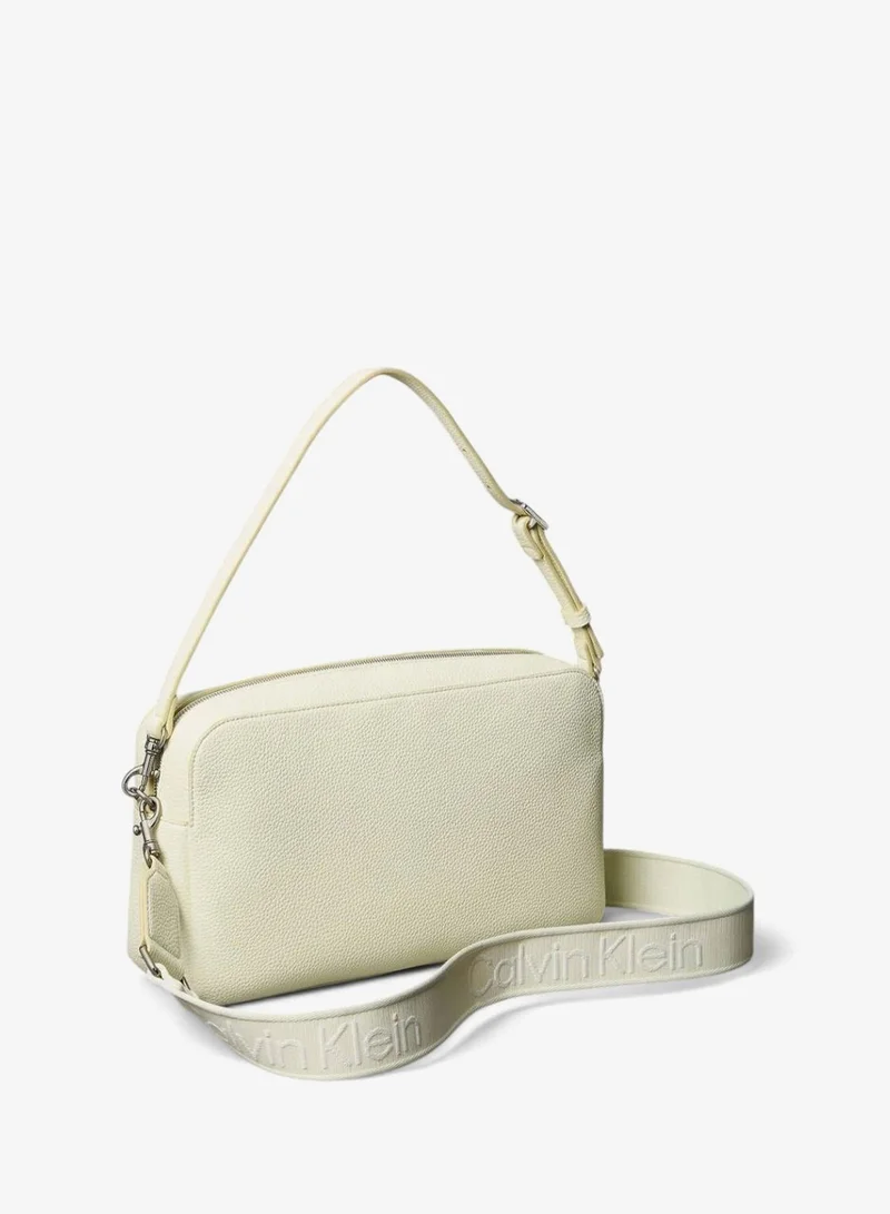Calvin Klein Green Essence Logo Strap Camera Bag for Women | Best Price UAE