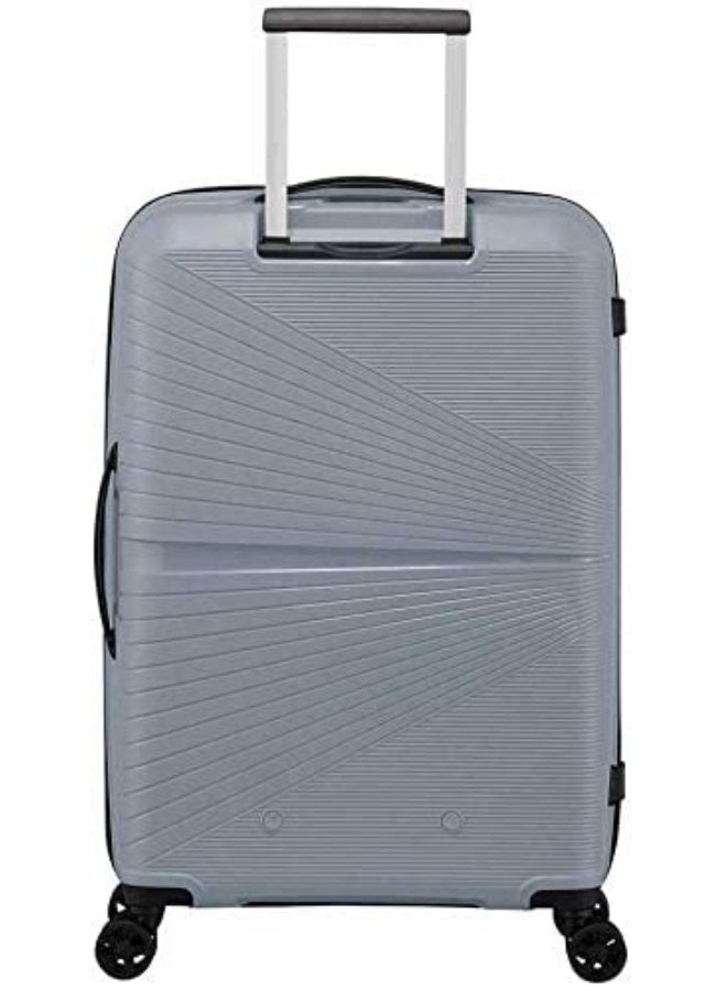 American Tourister 8 Spinner Wheels Trolley Bag for Travel | AIRCONIC 55 Cms Polypropylene Hardsided Small Cabin Luggage Bag | Suitcase for Travel | Trolley Bag for Travelling, Grey - Image 5