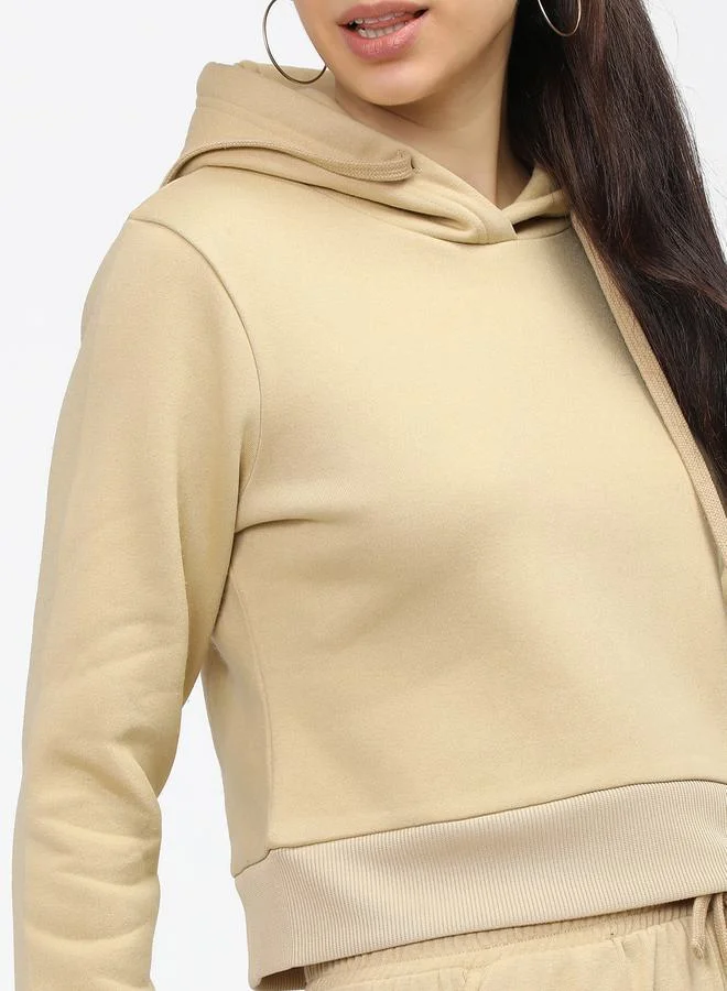 طوكيو توكيز Regular Fit Cropped Hoodie by Styli