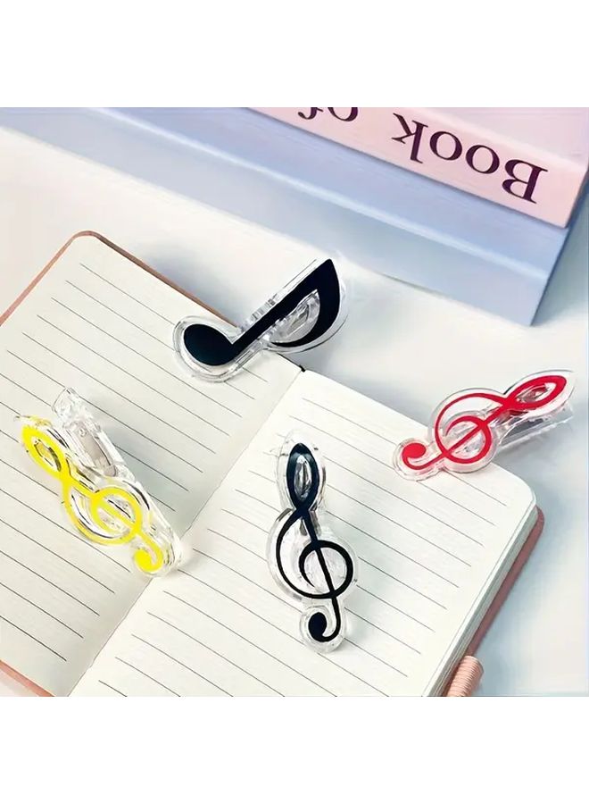 Random 3pcs Cute Loose Leaf Paper Clips Organizer For Office School Home Stationery - Image 1