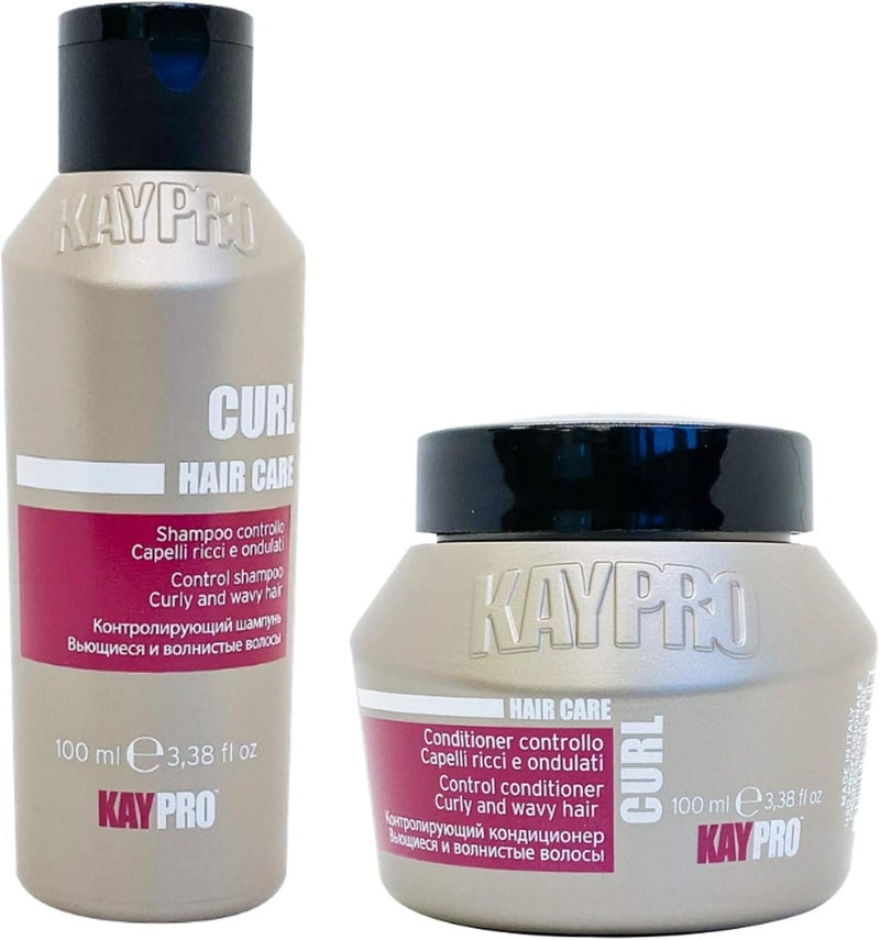 Mini Kit Curl Shampoo and Mask KayPro 100ml