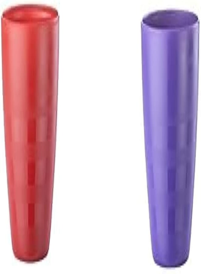 m-design M-Design Small Plastic Cup - Microwave, Dishwasher, Food Safe & BPA Free (1, Red) + M-Design Small Plastic Cup - Microwave, Dishwasher, Food Safe & BPA Free (1, Purple) 