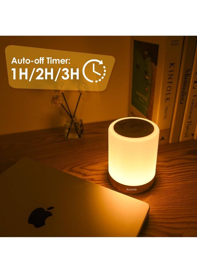 KASTWAVE Light Touch Sensor for Kids Baby, LED Bedside Table Lamp 11 RGB Colors Changing, USB Rechargeable, Adjustable Dimmable Portable Lamp for Baby Bedroom Nursery Living Room  - Image 5