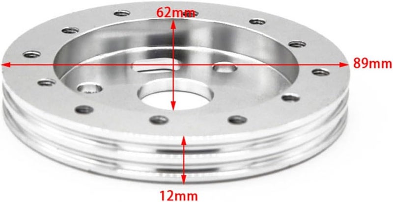 Wivplex 0.5 Inch 6 Hole Steering Wheel Hub Adapter - Image 3