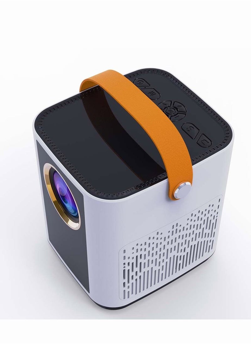 Mi VAZA - T6 1920 x 1080P Mini LED Portable Dual Frequency WiFi Android 9.0 Remote Electronic Focusing For Meeting Home Smart Video Projector - Image 1