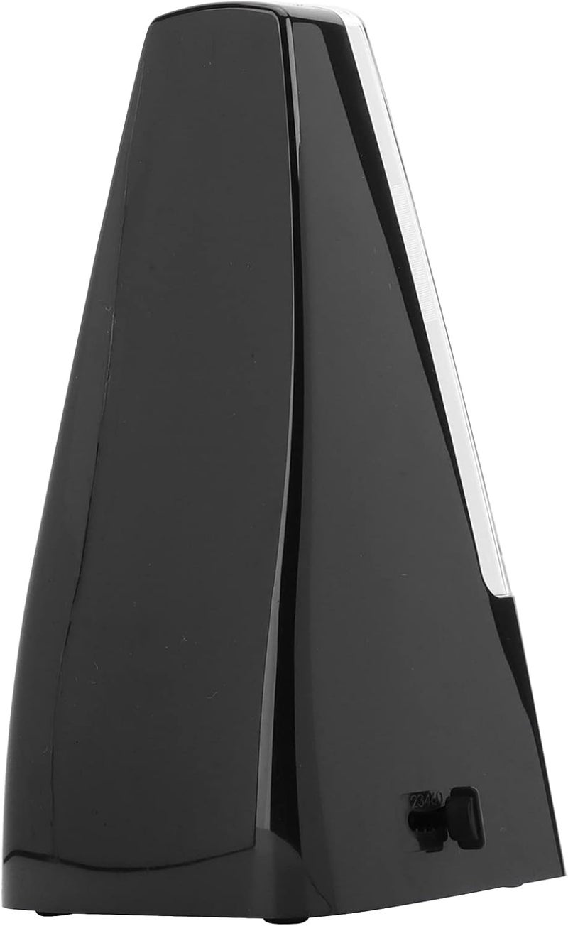 Mechanical Metronome Universal Classic Electronic for Piano Drum Bass Violin - Plated Oscillating Rudder - Pyramid Design - ABS Shell Material (Black) - Image 3