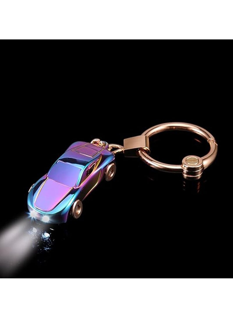 Toby's Rainbow Zinc Alloy Car Keychain – 2-Mode LED Light, Stylish and Multi-Functional Design, Perfect Premium Gift for Car Enthusiasts - Image 5