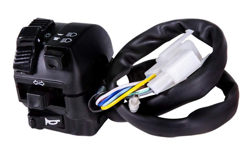 SW-0685BF Handle BAR Switch- Left Side (Kick Start - Male Coupler) for-Hero-CD Deluxe (2006-10)/ HF Deluxe (2012-16) / HF Dawn