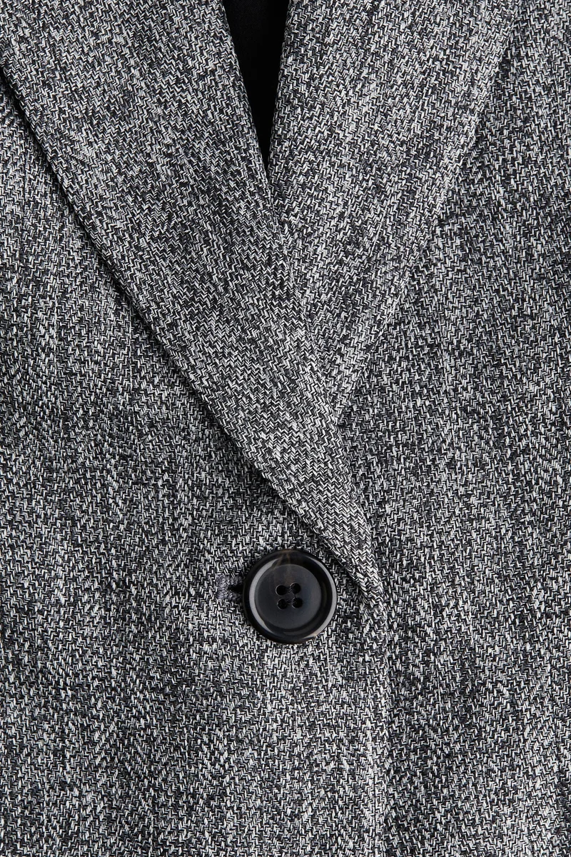 H&M Gathered-sleeve blazer