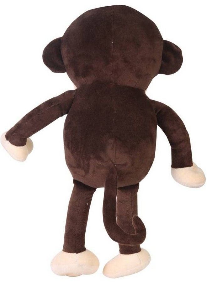 DearJoy - Monkey Plush Pillow For Babies And Soft Toy For Kids (Brown 55 Cm) - Image 1
