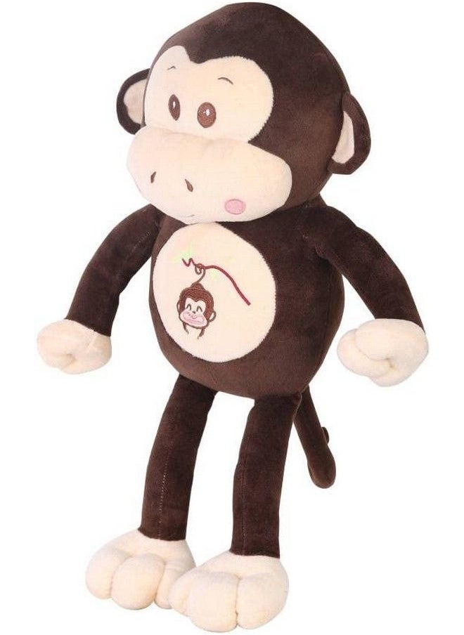 DearJoy - Monkey Plush Pillow For Babies And Soft Toy For Kids (Brown 55 Cm) - Image 1