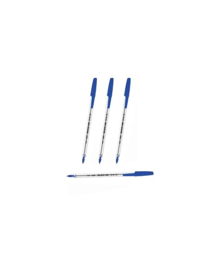 deli Q3-BL Ball Pen Pen 1mm Tip blue (2 Pack) - Image 4