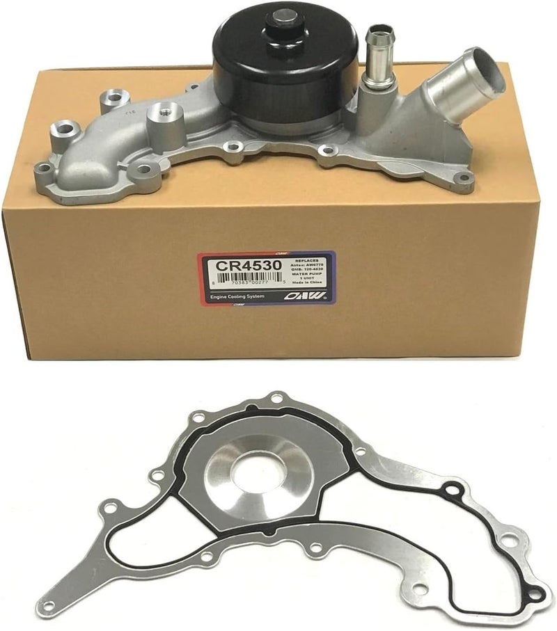 OAW CR4530 Engine Water Pump for Jeep 3.2L-V6 (2014-2022) Jeep Cherokee & (2015-2017) 3.6L-V6 Chrysler 200 - Image 1
