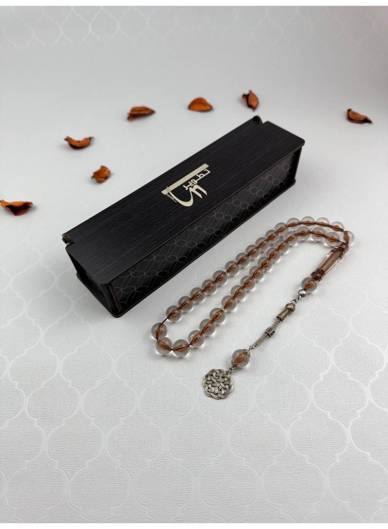 ✔ Luxurious prayer beads box with an elegant wooden design ✔ Contains high-quality prayer beads ✔ Suitable for gifts and giveaways ✔ Practical and easy-to-use design ✔ Reflects refined taste and luxury ✔ A distinctive gift for friends and family ✔ Ideal for formal and religious occasions ✔ Luxurious packaging, ready for presentation ✔ Suitable for the office or living room ✔ Customizable upon request ✔ High-quality materials for durability ✔ Adds an artistic touch to any space ✔ Perfect as elegant party favors ✔ A design that combines simplicity and luxury ✔ Adds value to the gift and reflects attention to detail ✔ Ideal for weddings and engagements ✔ Makes every occasion unforgettable ✔ A practical and luxurious gift