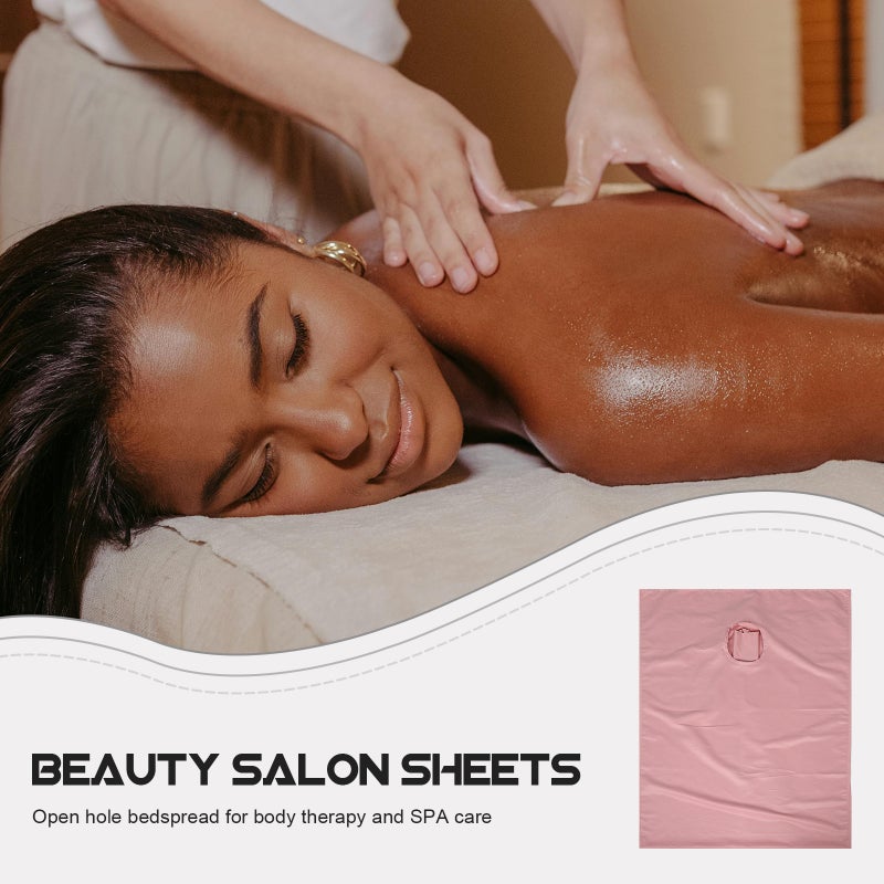 2pcs Massage Sheet Elastic Table Cover Bed Cover Comfortable Spa Bed Cover Massage Supply Reusable Table Cover Bed Cover Massage Sheet - Image 3