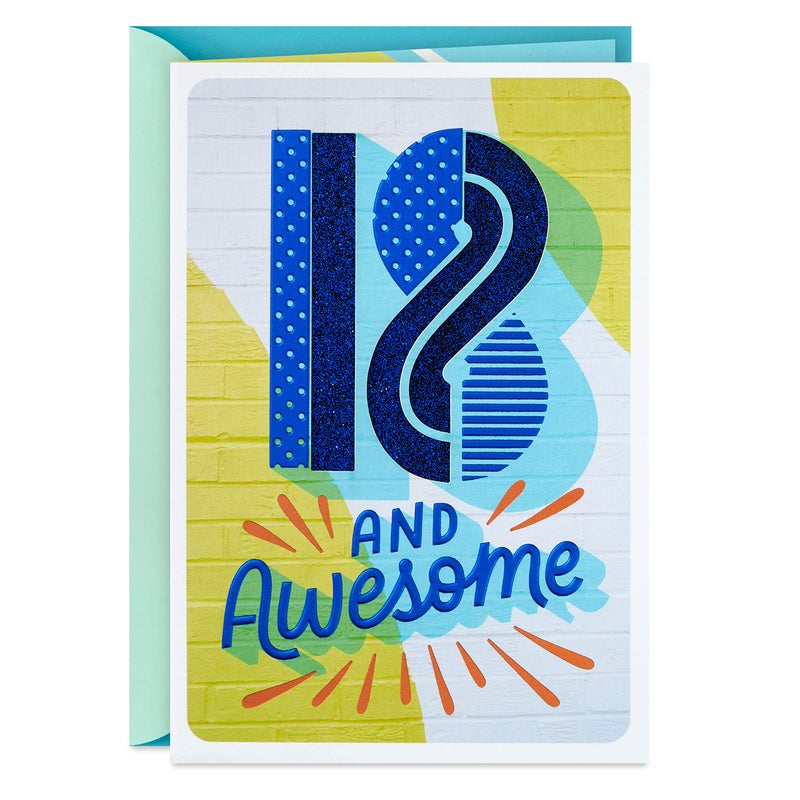 Hallmark 18th Birthday Card (18 and Awesome) - Image 1