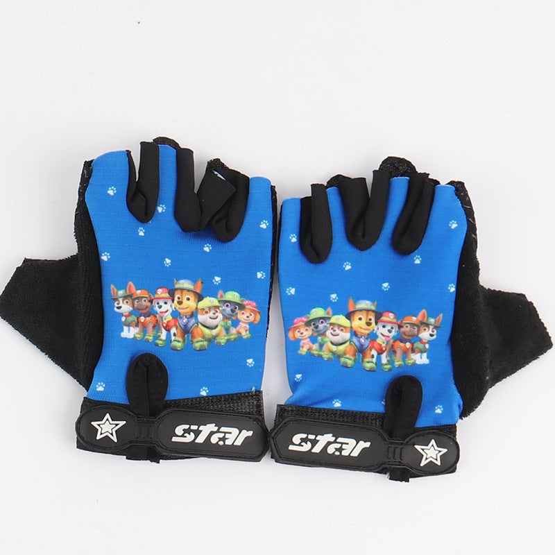 2022 Kids Fingerless Non-slip Gloves for SportsStyle 8 Style 8 