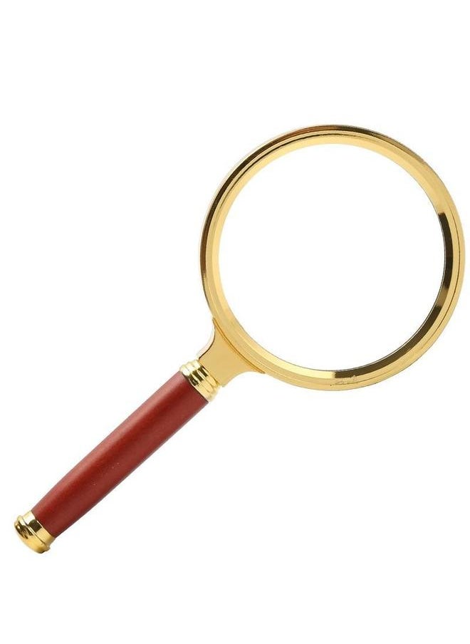 Generic - Magnifying Glass  Magnification Magnifier Handheld Magnifier for Science, Reading Book, Inspection. (10X Handheld Magnifier) - Image 1