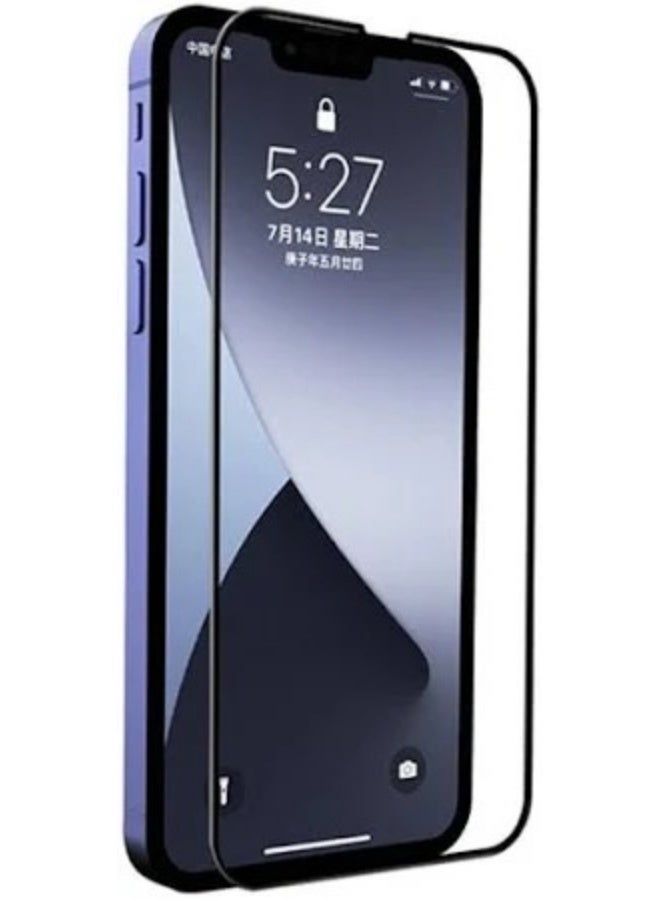 iPhone 14 Plus MagSafe Blue Silicone Case with Screen Protector, Premium Protective Cover, Slim Shockproof Design, Supports Wireless Charging, 6.7 Inch - Image 4