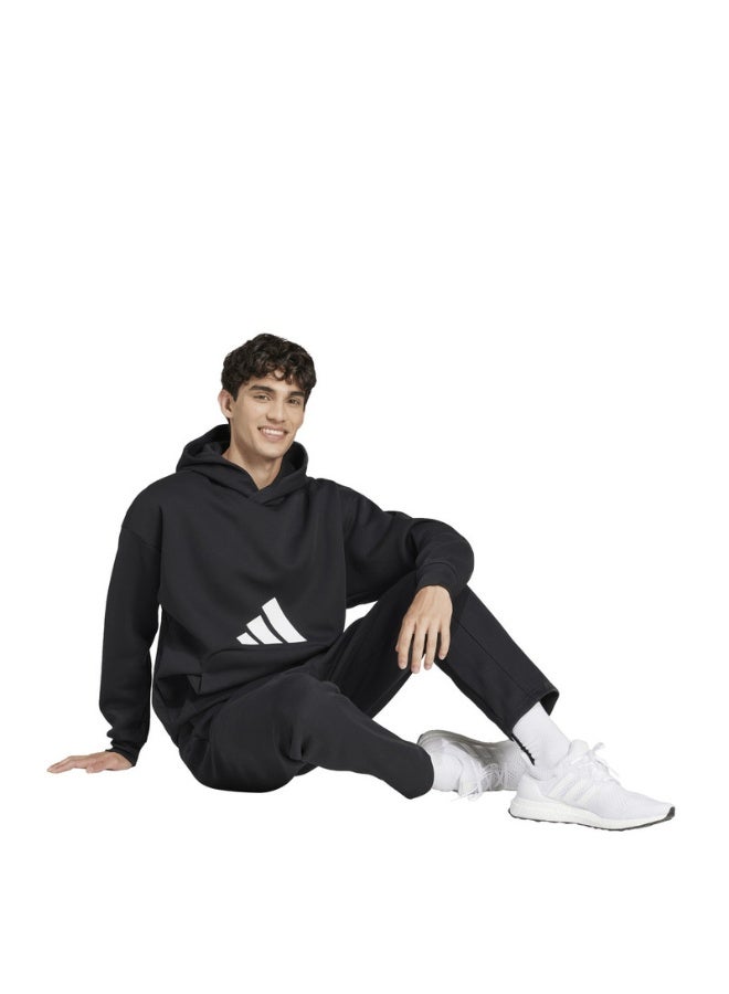 Adidas Adidas M Fi 3Bar Hd Black Training Sweatshirts For Men XS - Image 4