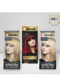 Jerome Russell Bblonde White Gold Maximum Blonde Toner Non Permanent Hair Toner for Pre Lightened and Blonde Hair Colour Hair Dye with No Ammonia or Peroxide Lasts 8 Washes 75ml  - Image 5